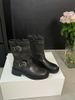 Ali Guifei Brown Thick Heel Knight 2025 Autumn And Winter New Maillard Western Cowboy Boots Women_vogvips.com