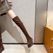 Over-the-Knee For Female Idols Returning Home, Women's Autumn And Winter Thick-Soled Melard Long High Boots, Brown_vogvips.com
