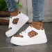 DJSUNNYMIX Thick Bottom Soft Sol Comfortabl Sports For Womn Outdoor Casual Womn's Shos Round To Mid Hl_vogvips.com