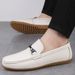 Men's Loafers Large Size Trendy Driving Casual Leather Shoes_vogvips.com