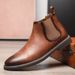 European Warm Series Spring And Autumn New British Style Men's Martin Leather Youth Non-Slip Breathable Versatile Short Boots_vogvips.com