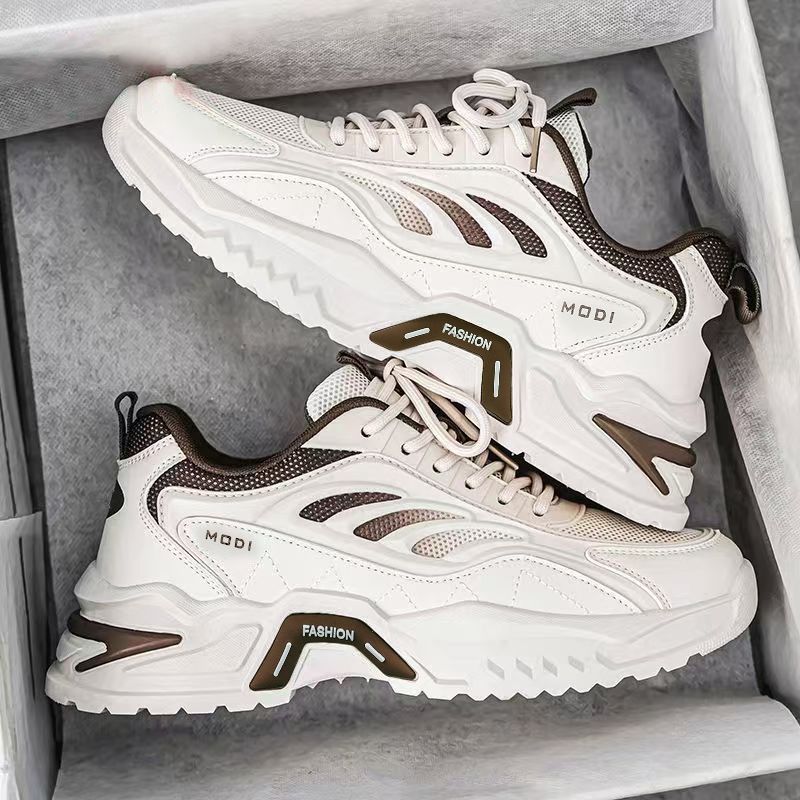 Men's Sports 2026 New Spring Model, Thick-soled Height-increasing Dad Shoes, Lightweight And Breathable Casual Shoes For_vogvips.com