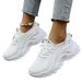 Shoes Hot Selling Cross Border Large Size Women's Shoes With Soft Soles, No Fatigue, Flying Woven Shoes, Casual Sports Shoes, Running Shoes_vogvips.com
