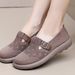 2025 Summer Women's New Versatile Casual Slip-On Mesh Shoes With Soft Sole, Breathable Outdoor Round-Toe Trendy Shoes_vogvips.com