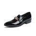 Chic Leather Pointed Toe European Version, Cowhide Single Shoes, Fashionable Design. Work Attire_vogvips.com