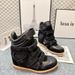 2025 European Station Autumn Winter New Suede Genuine Leather Martin Boots Thick Sole Velcro Invisible Height Increase_vogvips.com