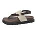 Women's Flat Sandals Roman Style With Fashion Women 2024 New Cross Strap Clip Summer Skirt Wear Beach Sandals_vogvips.com