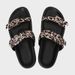Summer Women's Leopard Print Buckle Flat Casual Sandals Slip-On Fashion Slip-On Slippers_vogvips.com