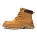 Men's New Autumn Mid-Top Putian Martin British Style Yellow Boots High-Top Genuine Leather American Work Shoes_vogvips.com