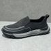 Summer Breathable Thin Slip-On Casual Lightweight Soft Sole Non-Slip Men's Mesh Shoes_vogvips.com
