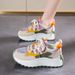 Ins Korean Style New Dad For Women 2025 Summer Student Running Sports Casual Mesh Breathable Hollow Women's Shoes_vogvips.com