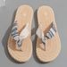Women's Fashion Trend Ethnic Graffiti Anti-slip Wear-resistant Soft Sole Anti-linen Flip-flops_vogvips.com