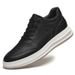 Men's Shoes Breathable Irst Layer Cowhide Little White Board Shoes Men's Sports And Leisure Rubber Sot Sole_vogvips.com