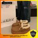 Thick-Soled For Women Winter 2025 New Fleece-Lined Slip-On Snow Boots Warm Cotton Furry Shoes_vogvips.com