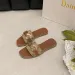 2026 New Design Women's Printed Square Headed Flat Fashionable Retro Chain Buckle Casual Versatile Beach Slippers_vogvips.com