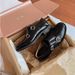 Grape Mom Same British Style Retro Exquisite Carved Baroque Single Monk Strap Leather Shoes For Women Autumn Winter_vogvips.com