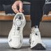 Summer Casual Men, New Fashionable Versatile Breathable Mesh Rotating Buckle Running Shoes Suitable For Outdoor Sports_vogvips.com