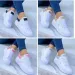 P7 Spring And Autumn New Women's Casual Shoes PU Lace-up Sports Shoes Vulcanized Platform Shoes Sequins Walking Women's Shoes 35-43_vogvips.com