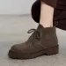 Flats Women Ankle Short Lace Up Fashion Shoes Winter Boots Casual Sport Snow Botas Mujer Zapatos 251105_vogvips.com