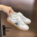German Training 2025 New Casual Versatile Single Large Size Lightweight Thick Bottom White Shoes For Women Couples_vogvips.com