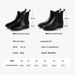 Women’s Waterproof Chelsea-Bootie, Slip-On Rain Ankle Boots_vogvips.com