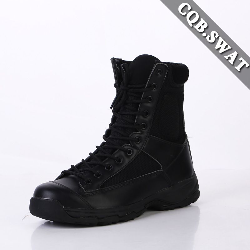 Lightweight Combat Boots Shock-absorbing High-top Outdoor Tactical Boots Combat Boots Breathable_vogvips.com