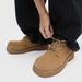 ShoeVault Autumn New Fashion Versatile Work British Style Daily Casual Shoes Men's Genuine Leather Ankle Boots_vogvips.com