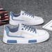 Summer Breathable Mesh Canvas Trendy Versatile Small White Thick Soled Sports And Casual Board Shoes, Men's_vogvips.com