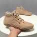 High-Top Fleece-Lined Warm Men's Shoes, Men's Casual Shoes, First-Layer Leather Martin Boots For Men_vogvips.com