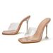 In Tock—Pinggao Brand Women' Ummer Outdoor Tranparent Open-toe Tiletto Model Runway Fahion Andal Ultra-high_vogvips.com