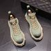Martin High British Style Ins Mid Top Short Tooling Autumn And Winter Men S Shoes Increase Casual Desert Boots_vogvips.com