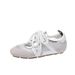 25 New Casual Summer Genuine Leather Ballet Soft Sole Mesh Women Lightweight Training Sports Shoes_vogvips.com