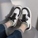 Dexun Big Head Women's Spring New Casual Versatile Sports Thick Sole Trendy Board Shoes_vogvips.com
