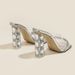 Transparent Crystal High Heels Sexy Rhinestone Sandals Chunky Heel Fairy New Square Toe Slides Outdoor Wear_vogvips.com