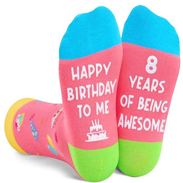 All cotton tall socks birthday knit socks sole Creative copy glue floor socks_vogvips.com