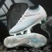 Putian Seamless Flying Woven Football For Men, Low Cut, Teenagers, Long Nail Artificial Turf Training Sports Shoes_vogvips.com
