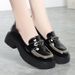 2025 New Soft Loafers Slip-On For Spring And Autumn Versatile Comfortable Height-Increasing Casual Women's Leather Shoes_vogvips.com