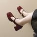 French Square Head Mary Jane Shoes Women's Word With High Heels, Light Mouth Thick Heel Single Shoes Women's Commuting_vogvips.com