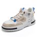 Men's Shoes, Men's Summer High-Top Sports Casual Sneakers, Lined Cotton Shoes, Versatile White Trendy Shoes_vogvips.com
