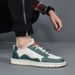 Euro Step Patented Men's Lazy Shoes First Layer Cowhide Breathable Sweat-Absorbing Soft Sole Loafers No Glue Hand-Sewn_vogvips.com