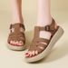 Cross-border Plus-size 2026 New Summer, Fashionable Sandals For Outdoor Wear, Non-slip And Lightweight Women's Shoes,_vogvips.com