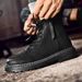 European Warm Series Martin Genuine Leather Work Zipper High Top First Layer Cowhide Cotton Boots Fleece Lined Motorcycle Men's Shoes_vogvips.com