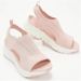 New Cross-border Sandals 2026 Spring-summer Collection, Mesh Thick-soled Slip-on Peep-toe Fly-knit Casual Sports_vogvips.com