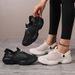 New Summer Hollow Mesh Breathable Casual Women Thin Sports For One Foot, Buzz Hoof Soft Sole Women's Shoes Outdo_vogvips.com