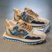 Spring New Breathable Youth Men's Trendy Versatile Thick Soled Sneakers Casual Running Dad Shoes_vogvips.com