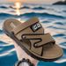 Men's Sandals Anti Slip Beach Shoes 2025 New Summer Versatile Anti Odor Dual Purpose Men's Fashion Waterproof Cool Slippers_vogvips.com