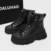 Men's Shoes New Shoes Thick Sole Height Increase Leather Casual Sports High Top Cross Border Large Size Shoes_vogvips.com