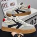 Trendy Niche Design Canvas Student Low-top Versatile Large Size Sports Arrow Skateboard Shoes Men's Style_vogvips.com