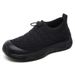 Spring New Soft Sole Slip-On Mom Comfortable Old Beijing Cloth Fashionable Women's Single Shoes_vogvips.com