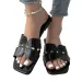 Sandals Women Summer Slides Slippers Wedges Leisure Casual Footwear Breathable Fashion Arch Support Luxury Shoes_vogvips.com